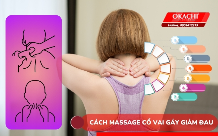 Cách massage cổ vai gáy giảm đau