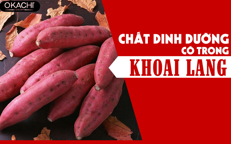 Chất dinh dưỡng có trong khoai lang