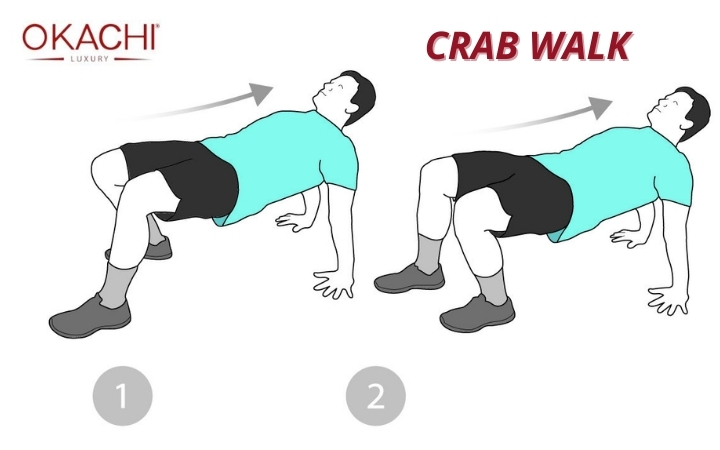 Bài tập cẳng tay Crab Walk