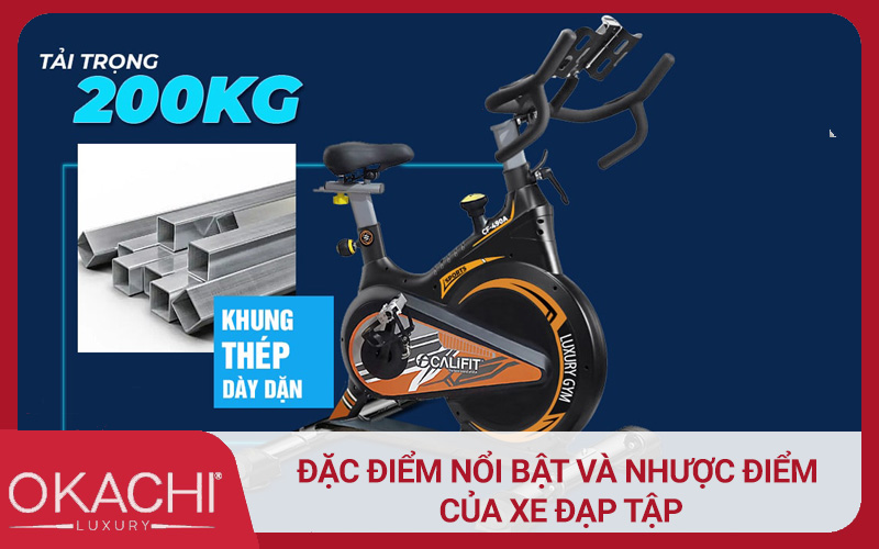 dac diem noi bat cua xe dap tap the duc