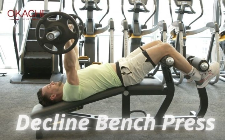 Bài tập ngực dưới cho nam Decline Bench Press