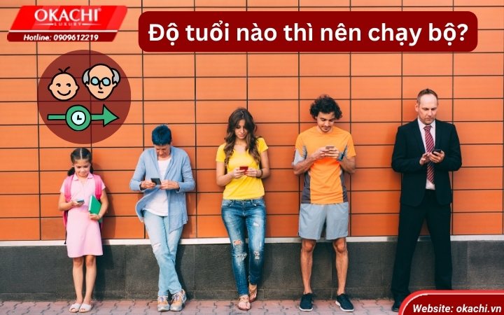 Độ tuổi nào nên chạy bộ