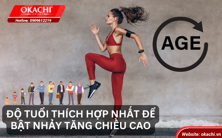 Độ tuổi thích hợp nhất để bật nhảy tăng chiều cao
