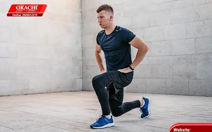 Động tác gập chân