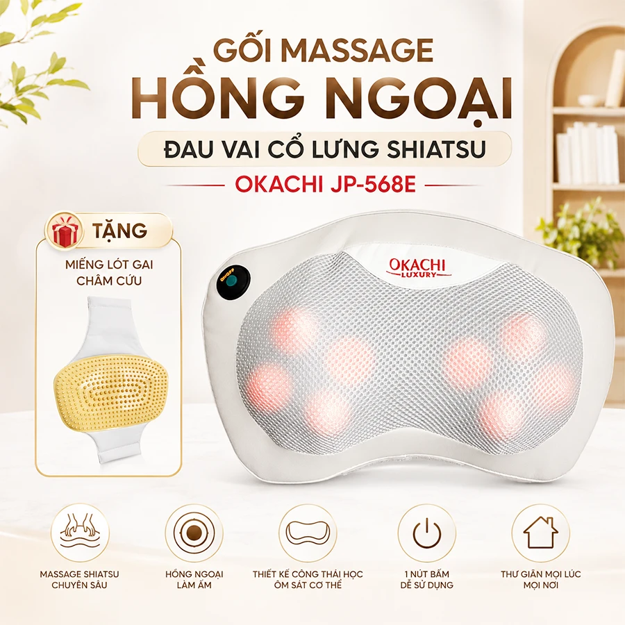 Tặng miếng lót gai châm cứu JP-568E