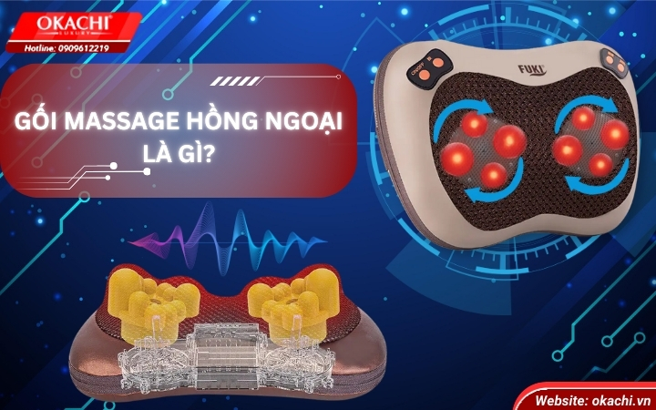 Gối massage hồng ngoại là gì?