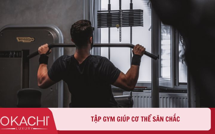 Bài tập gym giúp săn chắc