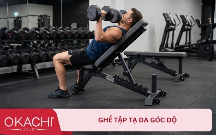 Ghế tập tạ đa góc độ