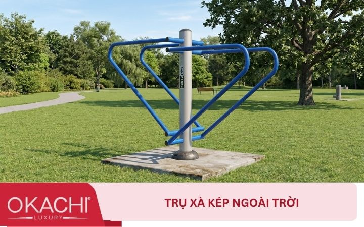 Trụ xà kép ngoài trời