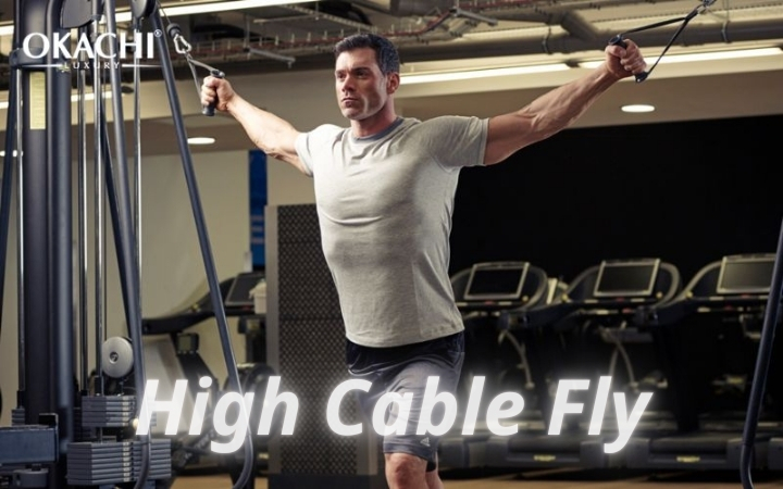 Bài tập ngực dưới High Cable Fly