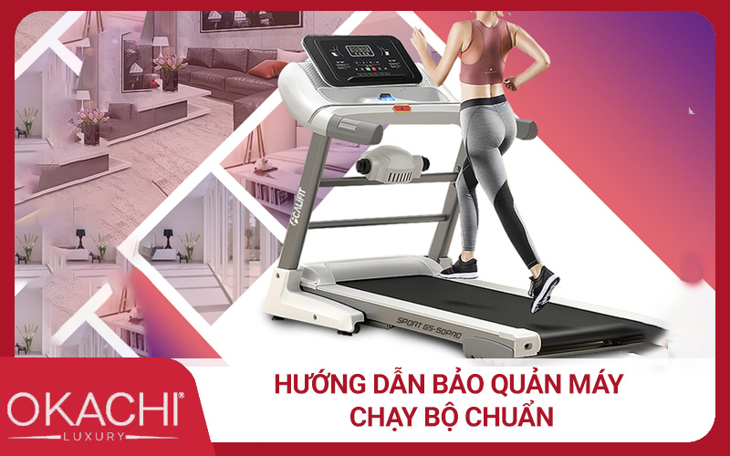 Hướng dẫn bảo quản máy chạy bộ chuẩn