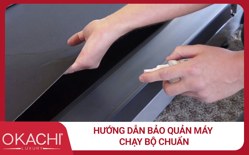 Thường xuyên vệ sinh máy chạy bộ