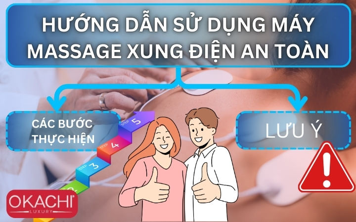 Hướng Dẫn Sử Dụng Máy Massage Xung Điện An Toàn