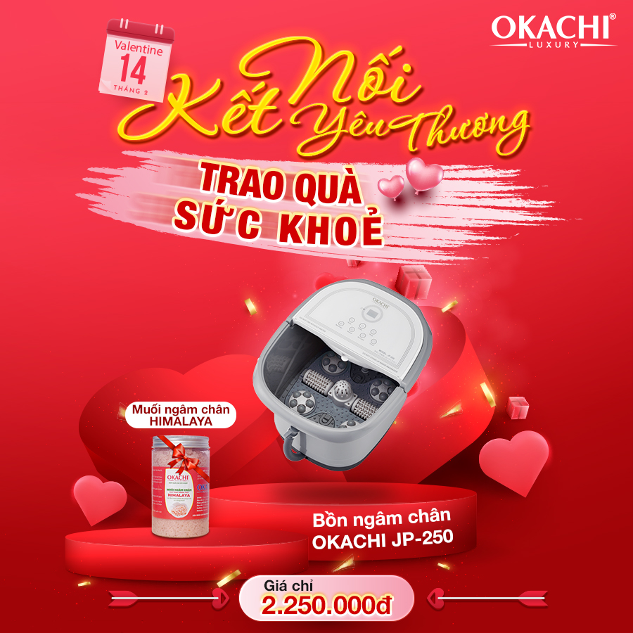 Bồn ngâm chân okachi jp-250