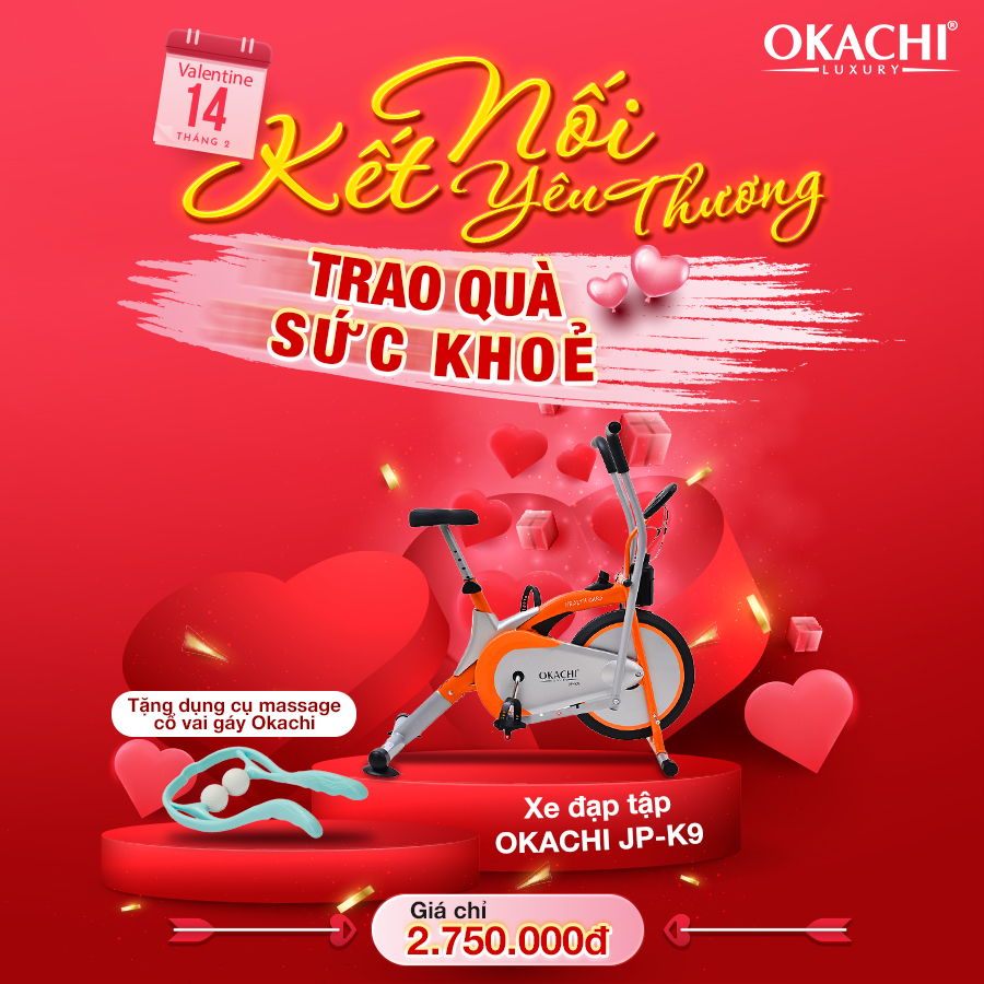 Xe đạp tập thể dục OKACHI JP-K9