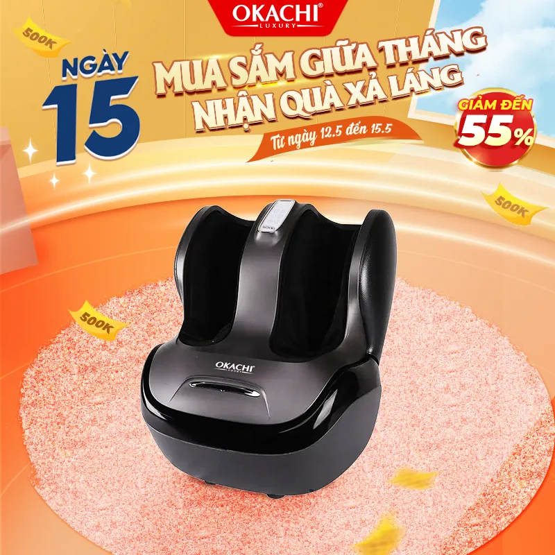 Máy Massage Chân và Bắp chân OKACHI JP-986