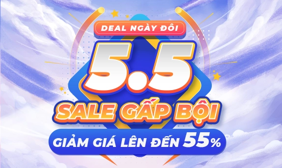 sale ngày đôi 5.5