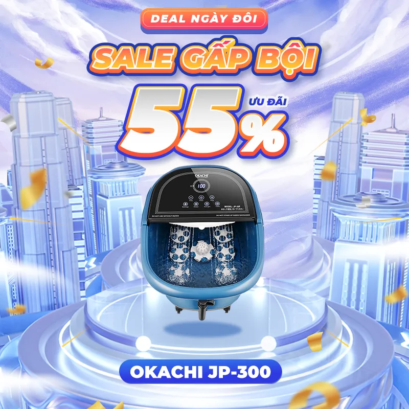 Bồn ngâm chân OKACHI JP-300