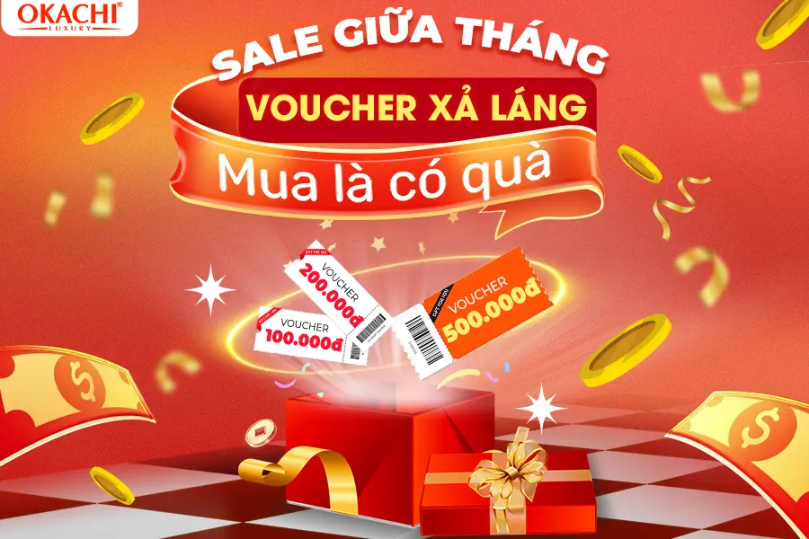 SALE GIỮA THÁNG - VOUCHER XẢ LÁNG sức khỏe OKACHI