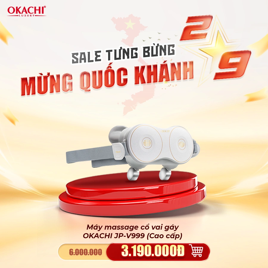 Máy massage cổ vai gáy okachi