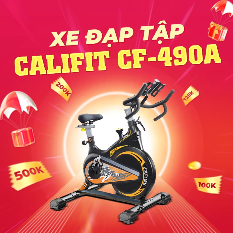 Xe đạp tập Califit Luxury CF-490A
