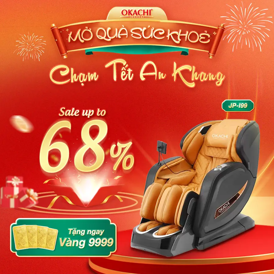 mở quà sức khoẻ chạm tết an khang okachi