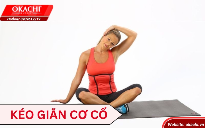 Kéo giãn cơ cổ