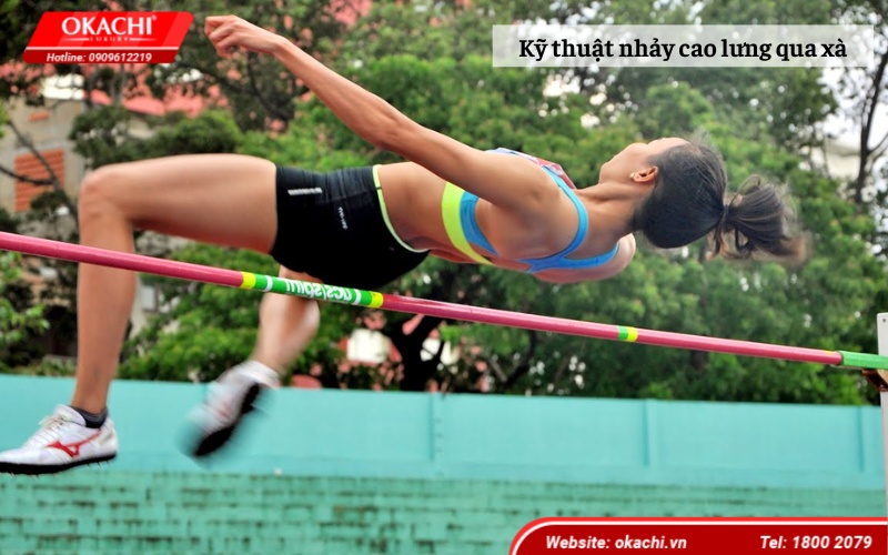 Kỹ thuật nhảy cao lưng qua xà