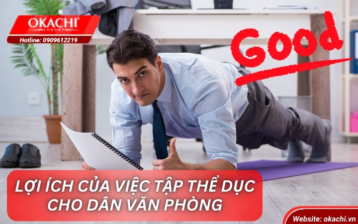 Lợi ích của việc tập thể dục cho dân văn phòng