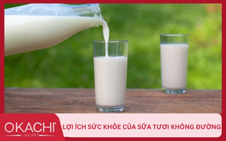 Loi ich suc khoe cua sua tuoi khong duong