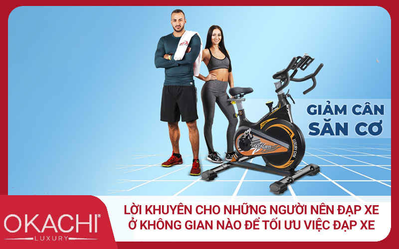 Lời khuyên cho những người nên đạp xe ở không gian nào để tối ưu việc đạp xe