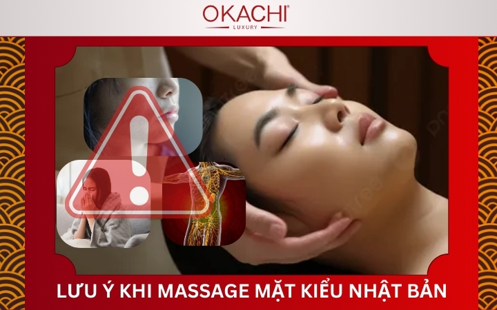 Lưu ý khi massage mặt kiểu Nhật Bản