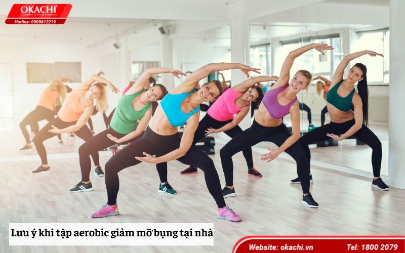  Lưu ý khi tập aerobic giảm mỡ bụng tại nhà