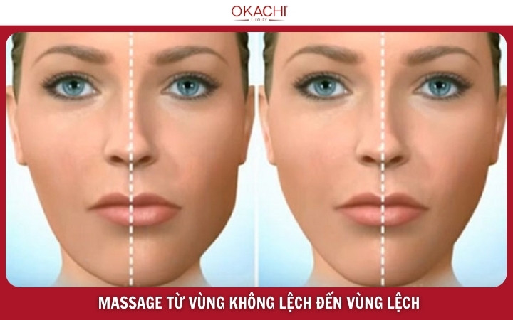 massage tu vung khong lech den vung lech