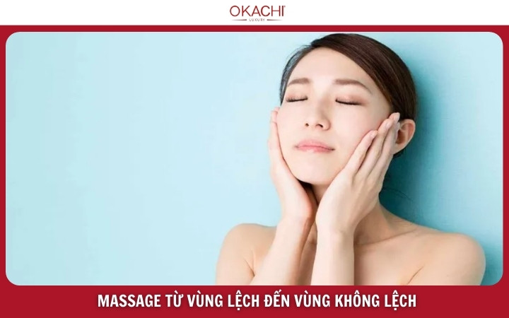 massage tu vung lech den vung khong lech