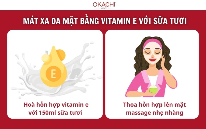 massage da mat bang vitamin e voi sua tuoi