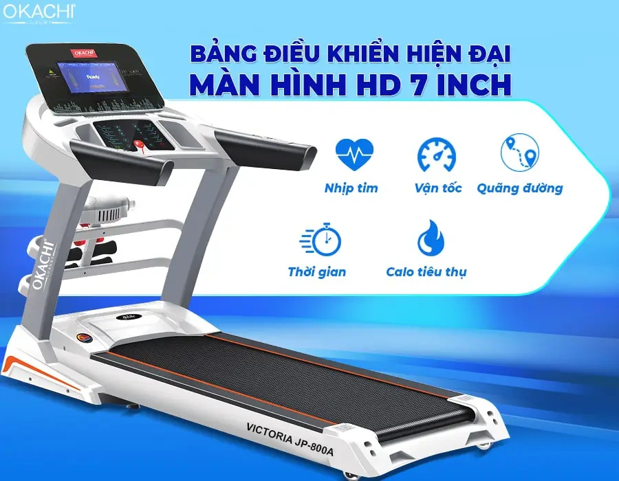 Máy đi bộ nhập khẩu OKACHI VICTORIA JP-800A