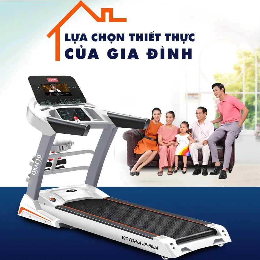 Máy đi bộ nhập khẩu OKACHI VICTORIA JP-800A
