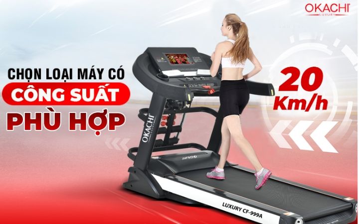 Chọn loại máy có công suất phù hợp
