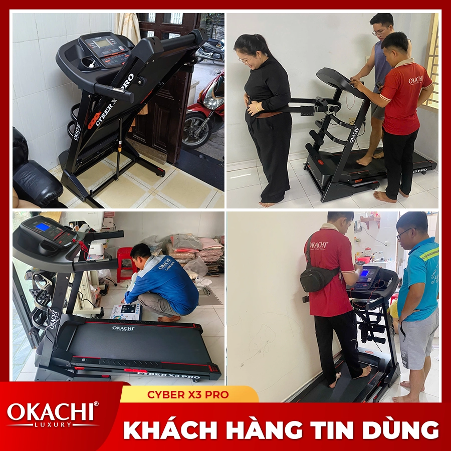 Máy chạy bộ OKACHI CYBER X3 PRO