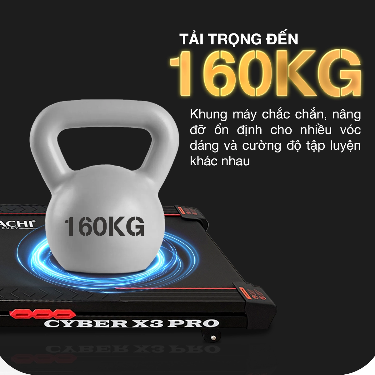 Máy chạy bộ OKACHI CYBER X3 PRO