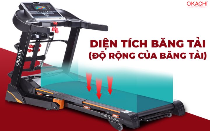 Diện tích băng tải