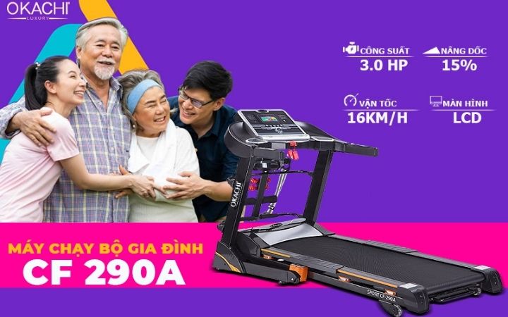Máy chạy bộ gia đình CF 290A