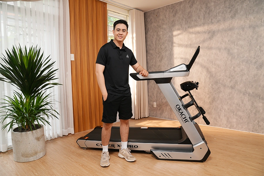 Máy chạy bộ OKACHI SPORT CYBER X6 PRO