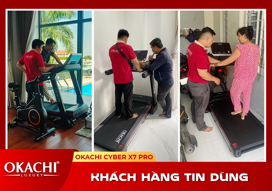 Máy chạy bộ OKACHI CYBER X7 PRO