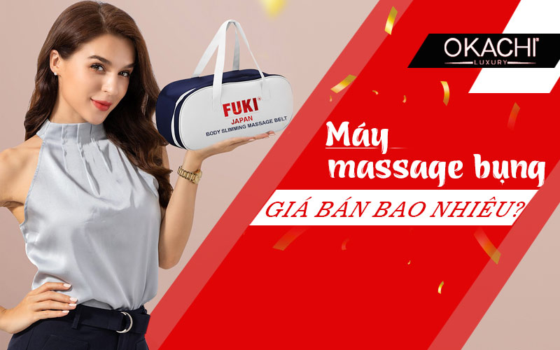 Máy massage bụng giá bán bao nhiêu?