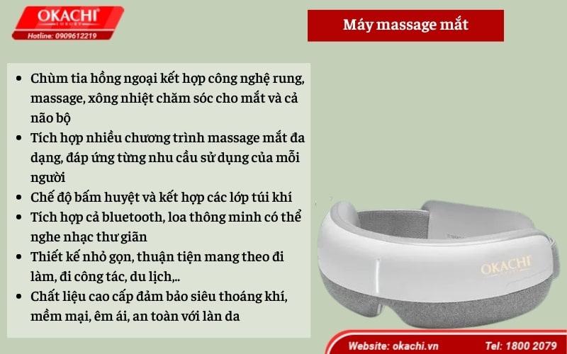 Máy mát xa mắt