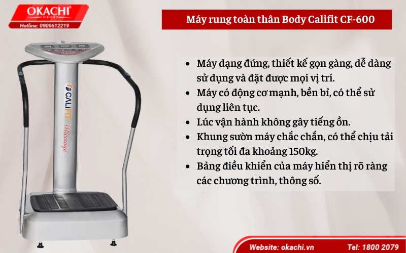 Máy rung toàn thân Body Califit CF-600