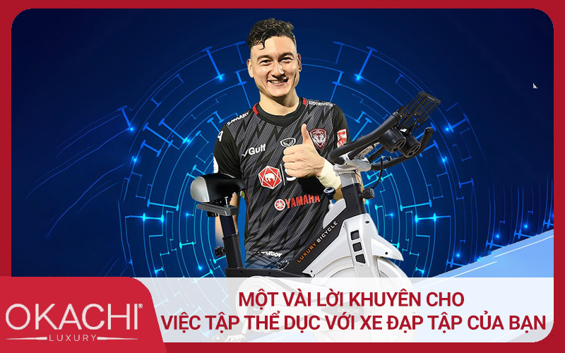 Một vài lời khuyên cho việc tập thể dục với xe đạp tập của bạn