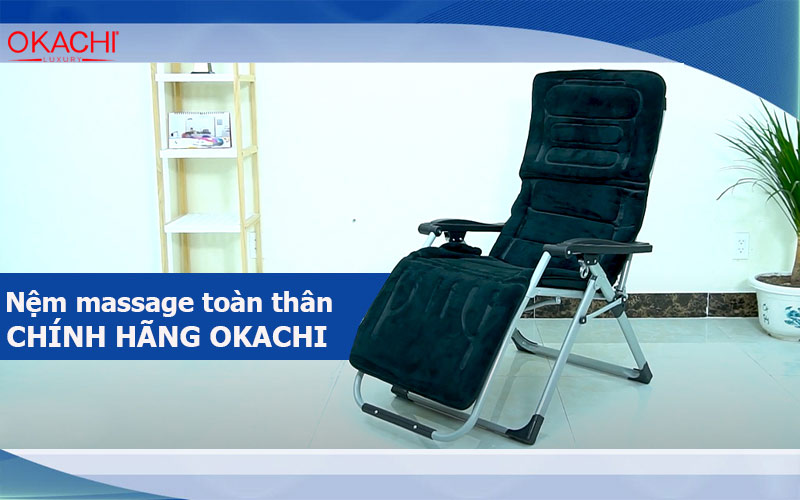 Nệm massage toàn thân chính hãng Okachi